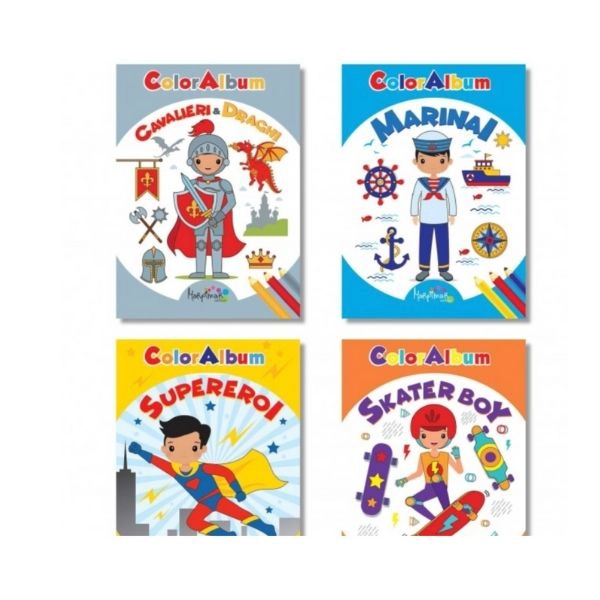 Libro da Colorare + Pennarelli - Marpimar