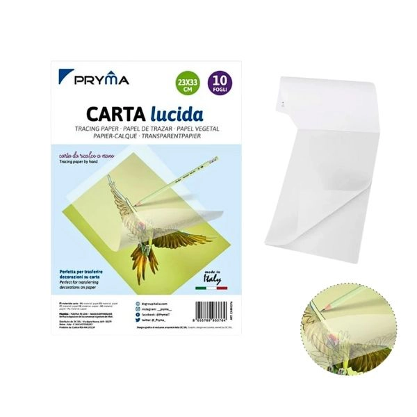 Pryma - Blocco Carta Lucida 23x33 cm