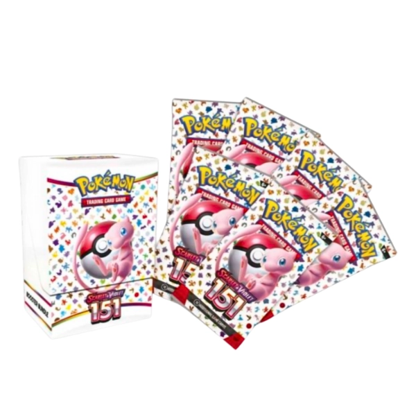 Pokémon GCC – Busta Singola da 10 Carte – Scarlatto e Violetto 151 ITA