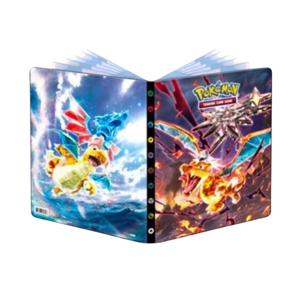 ULTRA PRO Album 9 Tasche – Pokémon Ossidiana Infuocata (Charizard)