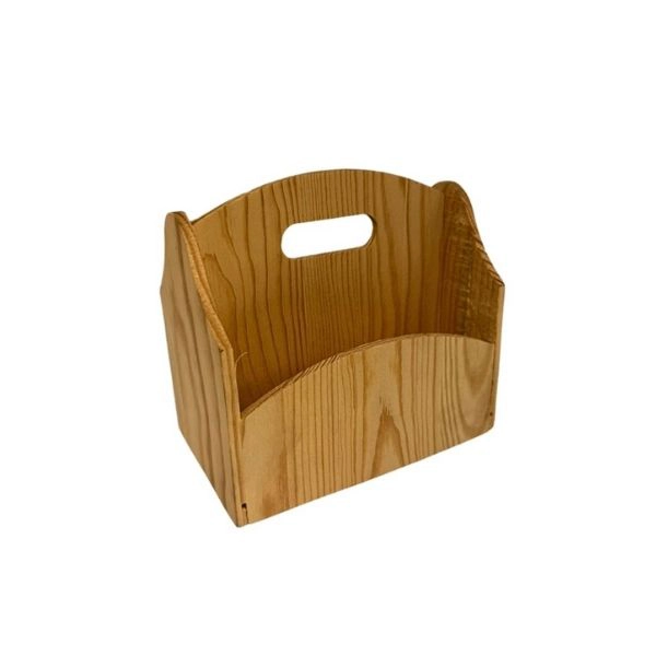 Porta Documenti in Legno con Manico