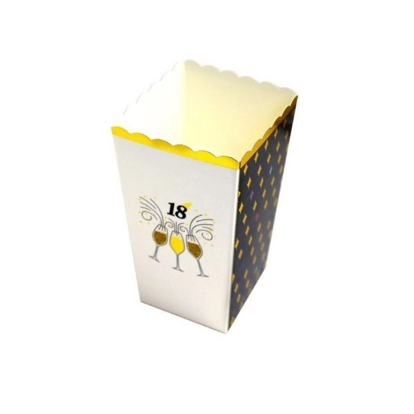 Scatola Popcorn 18° Compleanno