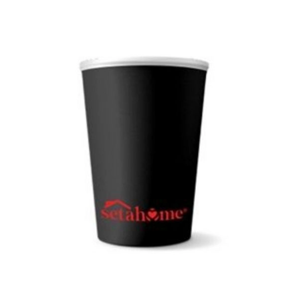 Bicchieri di Carta Neri 210ml