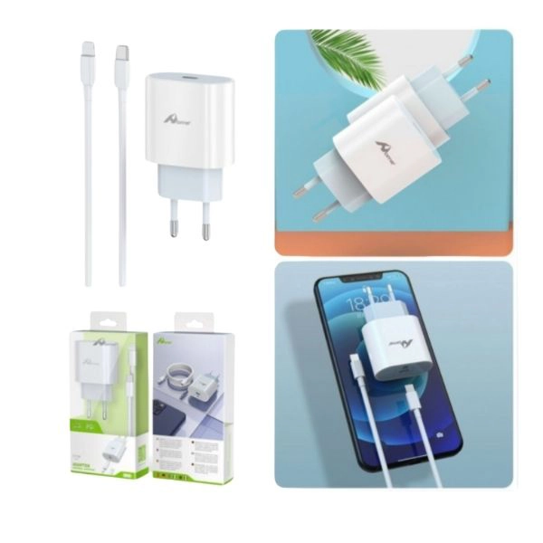 Set Caricatore Rapido Type C - iPhone 20W | 3A