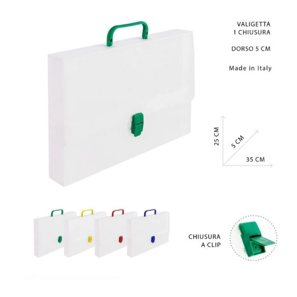 Valigetta Pryma con Manico 25x35x5 cm