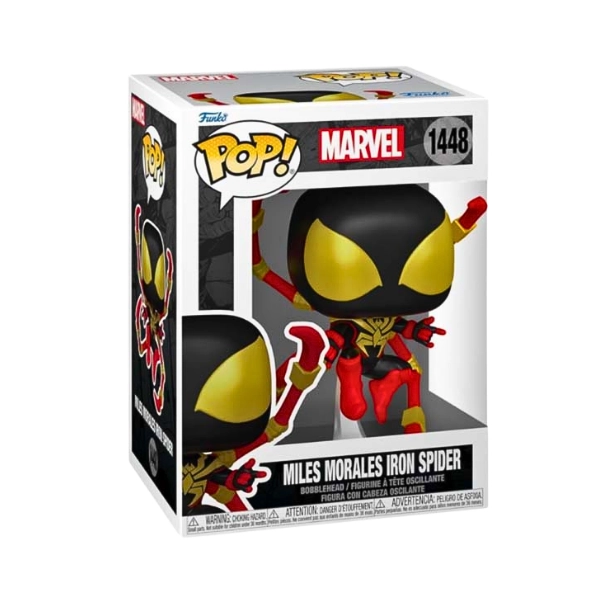 Funko Pop! Marvel #1448 - Miles Morales Iron Spider - Edizione Comics