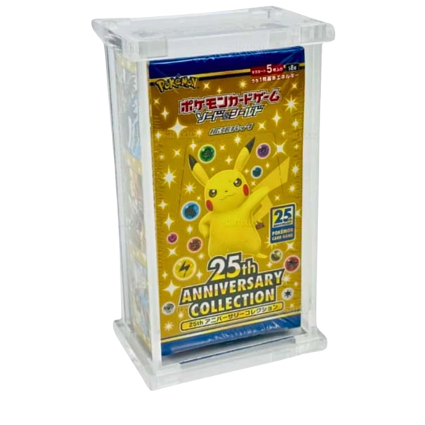 Custodia Protettiva Plexiglass per Box Pokémon Giapponese – 10/16 Bustine