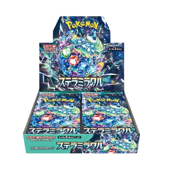 Pokémon TCG Stellar Miracle Booster Box – 30 Bustine da 5 Carte (JAP)