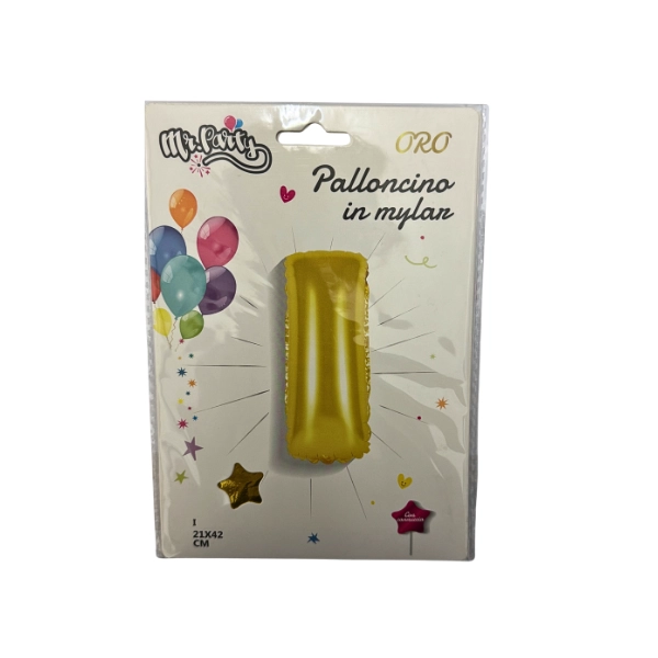 Palloncino Lettera I Oro