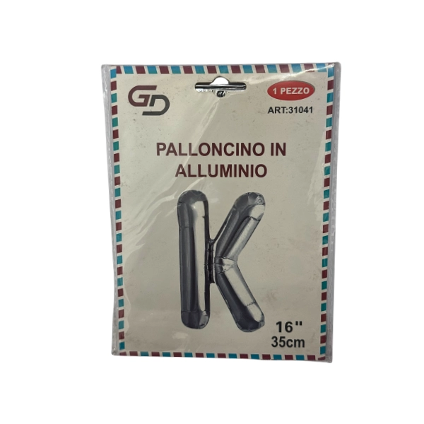 Palloncino Lettera K