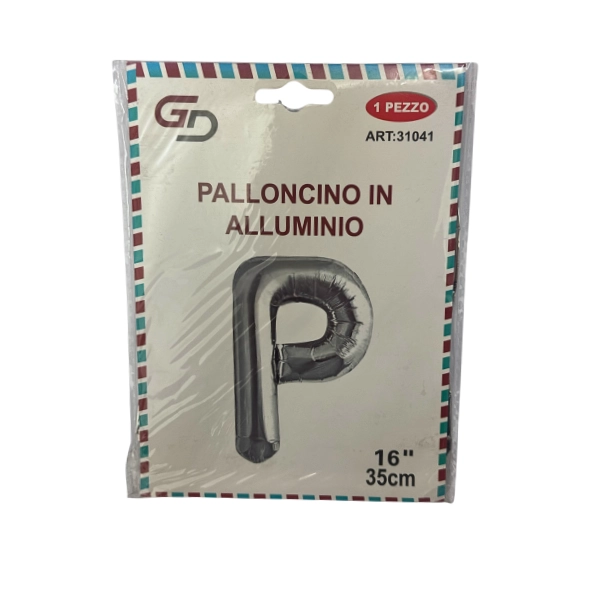Palloncino Lettera P