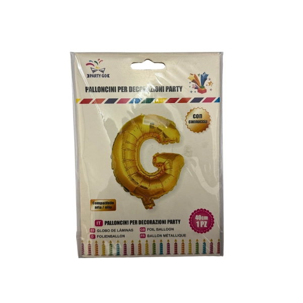 Palloncino Lettera G
