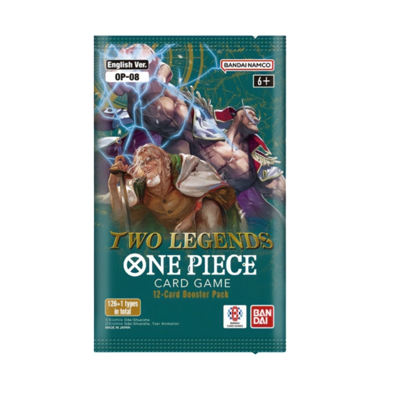 One Piece –OP-08: Two Legends - Bustina Singola 12 Carte (EN)
