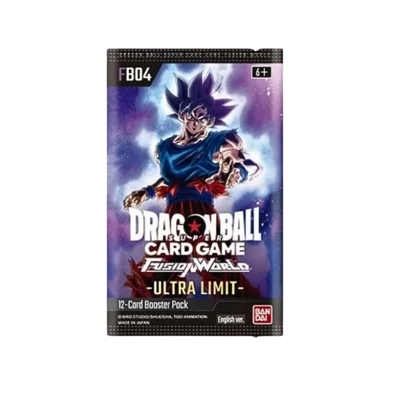 Dragon Ball Super – Bustina Singola 12 Carte – Fusion World FB04: Ultra Limit (EN)